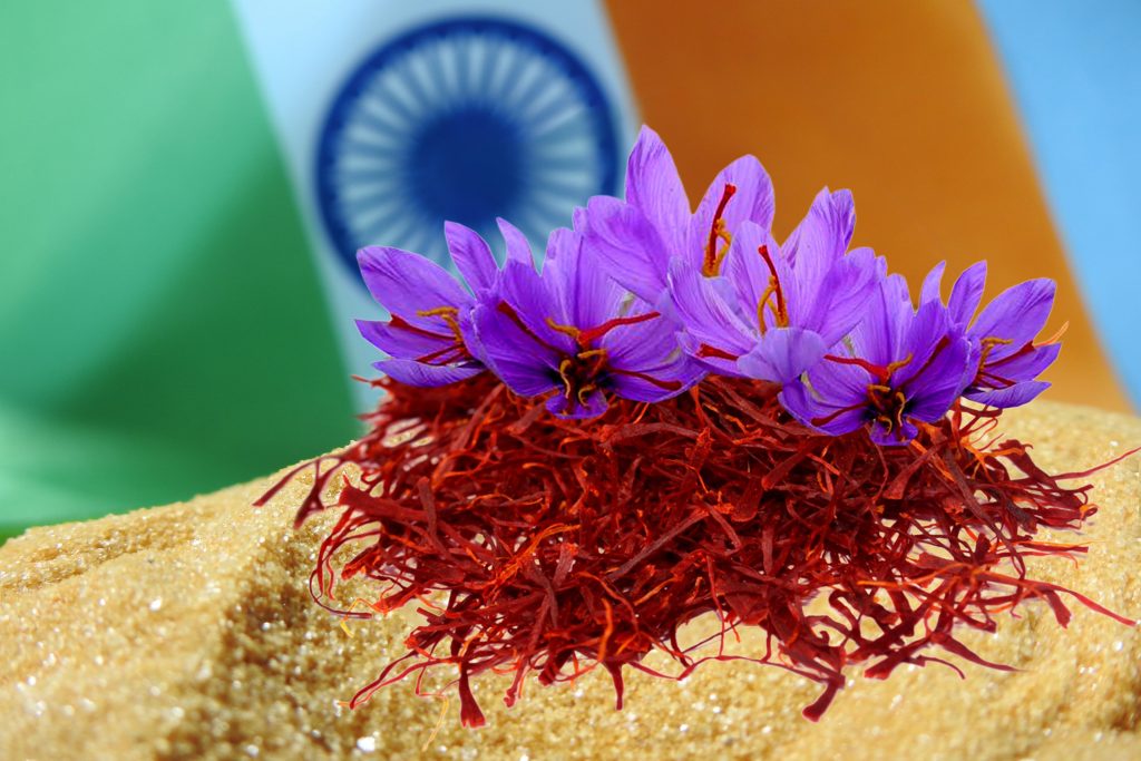 saffron packaging in India