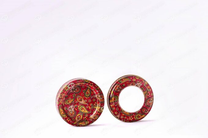 ##tt##-Saffron Metal Container - 5 grams