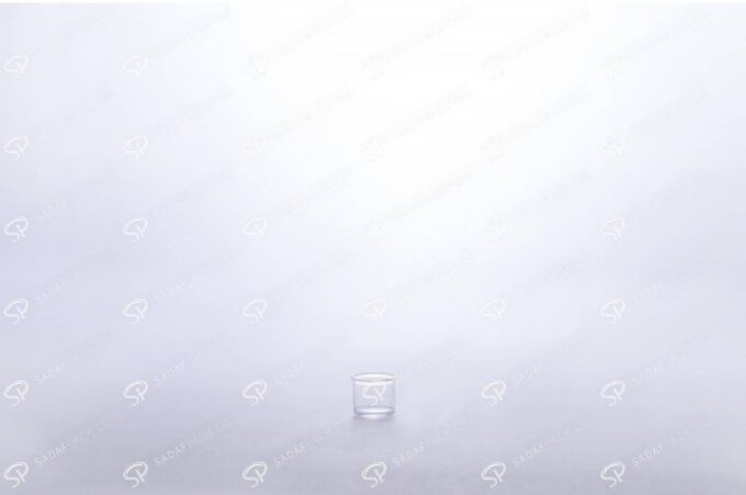 ##tt##-Saffron Powder Crystal Container - White Short