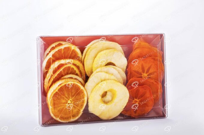 ##tt##-Crystal Container - Golden Bottom Designed Rectangular 200