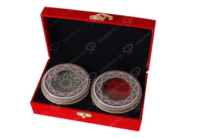 Double khatam Saffron Gift box